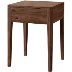 Hasena Nachttisch Chilly Braun Holz 43 cm - Farbe: natur - Material: Nussbaum - Nachttisch