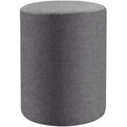 Hasena Hocker Dean Grau Stoff 40 cm - Farbe: Grey - Hocker