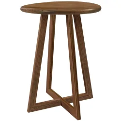 Hasena Nachttisch Roy Braun Holz 42 cm - Farbe: natur - Material: Nussbaum - Nachttisch