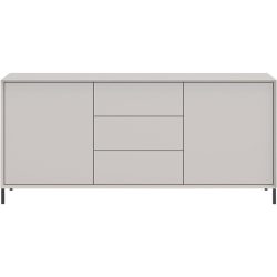 Sideboard Sleek Beige MDF 179 cm 83 cm - Farbe: champagne - Sideboard