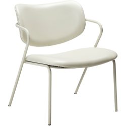 DAN-FORM Sessel Zed Beige Kunstleder 63 cm 67 cm - Farbe: hellbeige - Sessel