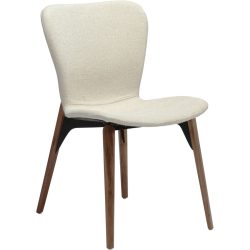 DAN-FORM Stuhl 2er-Set Paragon Beige/Braun Stoff 50.5 cm - Farbe: braun/beige - Stuhl 2er-Set