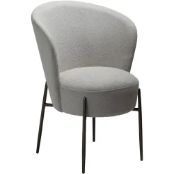 DAN-FORM Stuhl 2er-Set Orbit Beige Stoff 64.5 cm - Stuhl 2er-Set