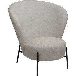 DAN-FORM Sessel Orbit Beige Stoff 84 cm 83 cm - Sessel