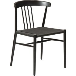 DAN-FORM Stuhl 2er-Set Sava Schwarz Kunststoff 54.5 cm - Material: Mischgewebe - Stuhl 2er-Set
