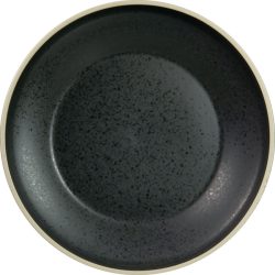 Teller tief Calypso Braun Stein 23 cm - Farbe: Sepia - Material: Stoneware - Teller tief