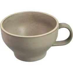 Cappuccinotasse Calypso Beige Steingut 0.25 l - Farbe: cannelle - Material: Stoneware - Cappuccinotasse
