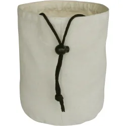 Necessaire Kiara Weiss Baumwolle 18 cm 22 cm - Farbe: offwhite - Necessaire