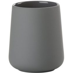 Zahnbecher Zone Denmark Grau Steingut 8 cm 10 cm - Zahnbecher