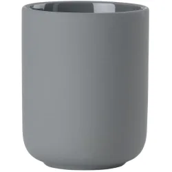 Zahnbecher Zone Denmark Grau Steingut 8.3 cm 10.3 cm - Zahnbecher