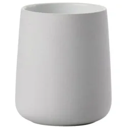Zahnbecher Zone Denmark Grau Porzellan 8 cm 10 cm - Zahnbecher