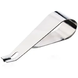 Schäler Zone Denmark Silber Stahl 3.1 cm - Schäler