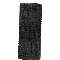 Waschlappen Zone Denmark Schwarz Baumwolle 30 cm - Lavette