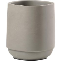 Zahnbecher Zone Denmark Grau Beton 8 cm 9.5 cm - Zahnbecher