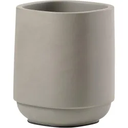 Zahnbecher Zone Denmark Grau Beton 8 cm 9.5 cm - Zahnbecher