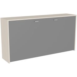 Klappbett Window Braun Holz/Holzwerkstoff - Farbe: eiche - Möbel Konfigurator: Traummöbel individuell zusammenstellen - Klappbett