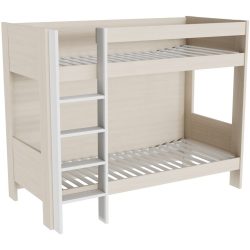 Hochbett Window Braun Holz - Farbe: eiche - Material: Holzwerkstoff - Möbel Konfigurator: Traummöbel individuell zusammenstellen - Hochbett