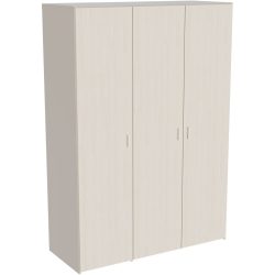 Kleiderschrank Window Beige/Grau Holz 148 cm 60 cm 214 cm - Farbe: Greige - Material: Holzwerkstoff - Möbel Konfigurator: Traummöbel individuell
