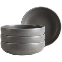 MÄSER Schüssel-Set 4-tlg. Unico Schwarz Steinzeug 16 cm - Schüssel-Set 4-tlg.