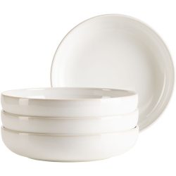 MÄSER Schüssel-Set 4-tlg. Unico Weiss Steinzeug 22 cm - Schüssel-Set 4-tlg.