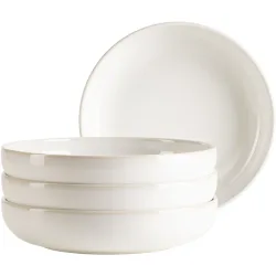 MÄSER Schüssel-Set 4-tlg. Unico Weiss Steinzeug 22 cm - Schüssel-Set 4-tlg.