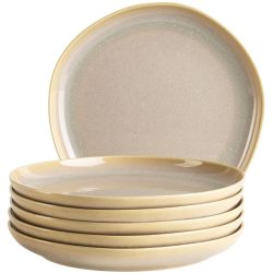 MÄSER Dessertteller-Set 6-tlg. Cordelia Beige Steinzeug - Dessertteller-Set 6-tlg.