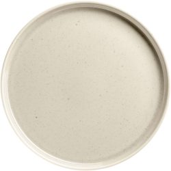 Teller flach Candy Beige Steinzeug 28 cm - Teller flach