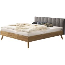 Hasena Bett Sassari Braun Holz 180 x 200 cm - Farbe: Kernbuche - Material: Kernbuche massiv - Bett