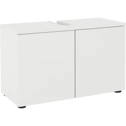 Lavaboy Xenia Weiss Holz 80 cm 35 cm - Material: Holzwerkstoff - Lavaboy