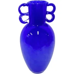 Vase Myko Blau Papier 30 cm - Vase