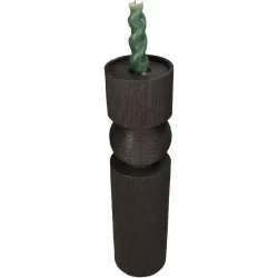 Kerzenhalter Kaars Braun Beton 35.3 cm - Kerzenhalter