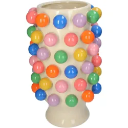 Blumentopf Bloem Mehrfarbig Steingut 24.5 cm 40 cm - Farbe: Multi - Blumentopf