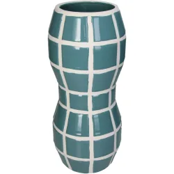 Vase Myko Blau Steingut 35.5 cm - Vase