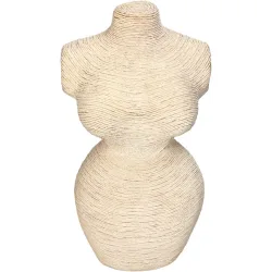 Dekoration Levend Beige Kunstharz 28.5 cm - Farbe: natur - Material: Polyresin - Dekoration
