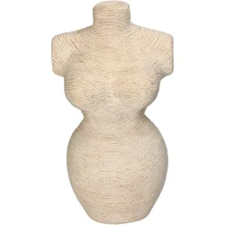 Dekoration Levend Beige Glas 33.5 cm - Farbe: natur - Dekoration