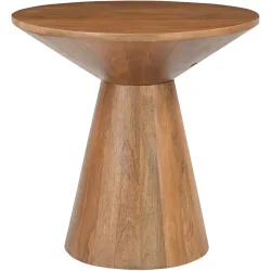 Beistelltisch Mango Braun Holz 60 cm - Farbe: natur - Material: Mangoholz massiv - Beistelltisch