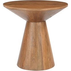 Beistelltisch Mango Braun Holz 60 cm - Farbe: natur - Material: Mangoholz massiv - Beistelltisch