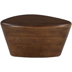 Beistelltisch Rondo Braun Holz 70 cm - Material: Mangoholz massiv - Beistelltisch