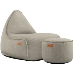 SackIT, SACKit Sitzsack Cobana sand Bezug: 100 Prozent Olefin Fasermischung / Füllung: EPS Kugeln T 96 cm Wasserabweisend - Material: Bezug: 100% Olefin