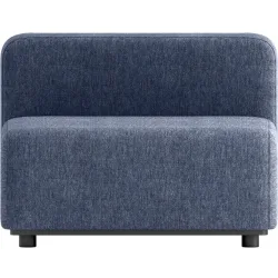 SACKit Loungeelement Cobana Indigo Aluminium/Olefin Faser 1 B 95 T 95 cm - Loungeelement