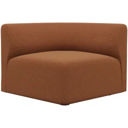 SACKit Loungeelement Fjord Terracotta Stoff 1 B 90 T 90 cm - Material: 90 % Polyester (PL). / 10% Polyamid (PA) - Nylon - Loungeelement