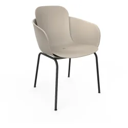SACKit Gartensessel Patio no.One taupe Polypropylen Recycelter Kunststoff mit zugesetztem UV-Stabilisator T 58 cm - Gartensessel - Wetterfeste