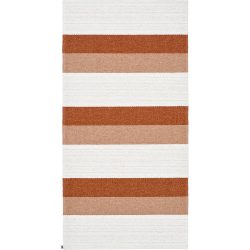 HORREDSMATTAN Outdoor-Teppich Milo Rot Polyester 70 cm 180 cm - Farbe: Rust - Outdoor-Teppich