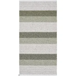 HORREDSMATTAN Teppich Myra Grün Baumwolle/Polyester 70 cm 140 cm - Farbe: green - Material: Mischgewebe - Teppich