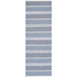 HORREDSMATTAN Teppich Sia Blau Baumwolle/Polyester 70 cm 140 cm - Farbe: blue - Material: Mischgewebe - Teppich