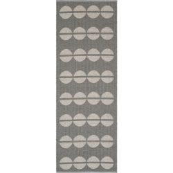 HORREDSMATTAN Outdoor-Teppich Bastian Beige/Grau Polyester/Kunststoff 70 cm 150 cm - Farbe: Greige - Material: Phthalatfreies PVC 90%, Polyester 10% -