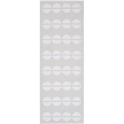 HORREDSMATTAN Outdoor-Teppich Bastian Beige Polyester/Kunststoff 70 cm 250 cm - Farbe: creme - Material: Phthalatfreies PVC 90%, Polyester 10% -
