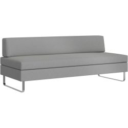 SWISS PLUS Bettsofa Bed for Living Doppio Grau Stoff 205 cm 165 cm Vergrösserung - Möbel Konfigurator: Traummöbel individuell zusammenstellen -