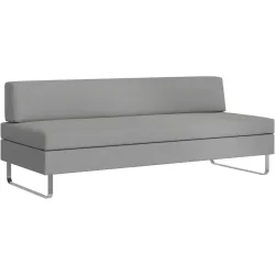 SWISS PLUS Bettsofa Bed for Living Doppio Grau Stoff 205 cm 165 cm Vergrösserung - Möbel Konfigurator: Traummöbel individuell zusammenstellen -