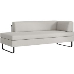 SWISS PLUS Bettsofa Bed for Living Doppio Grau Stoff 205 cm 165 cm Ausklappbar/Ausziehbar - Farbe: steingrau - Möbel Konfigurator: Traummöbel